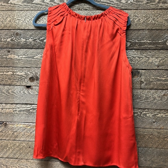 BOSS Hugo Boss Orange Sleeveless Blouse Size 14 - Picture 6 of 6
